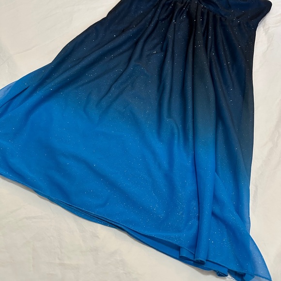 Ombré Sparkle Cocktail Dress - Picture 4 of 13